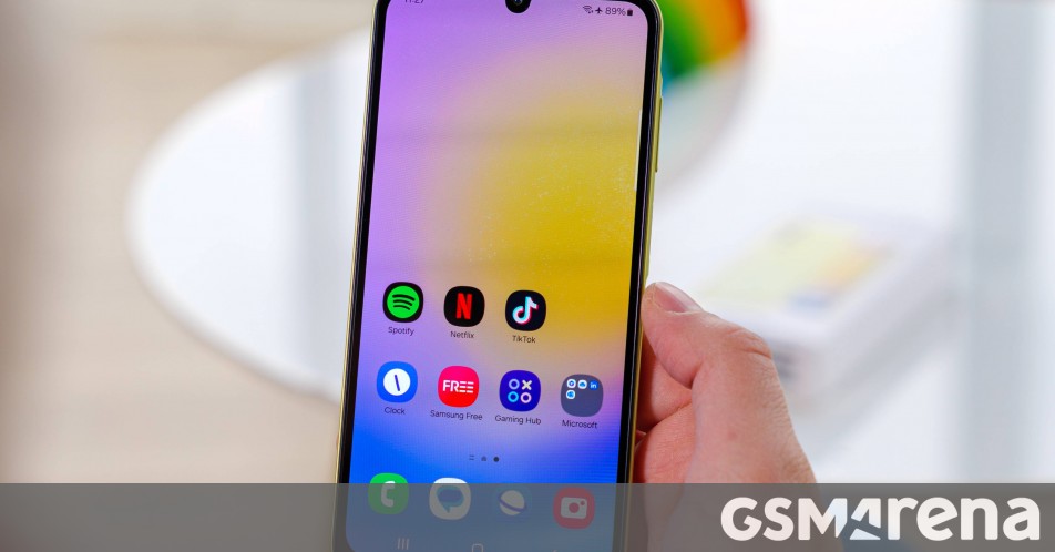 Samsung Galaxy A25 and Galaxy Tab S6 Lite (2024) get One UI 7 update with Android 15