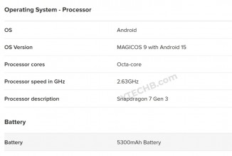 Honor 400 render and specs