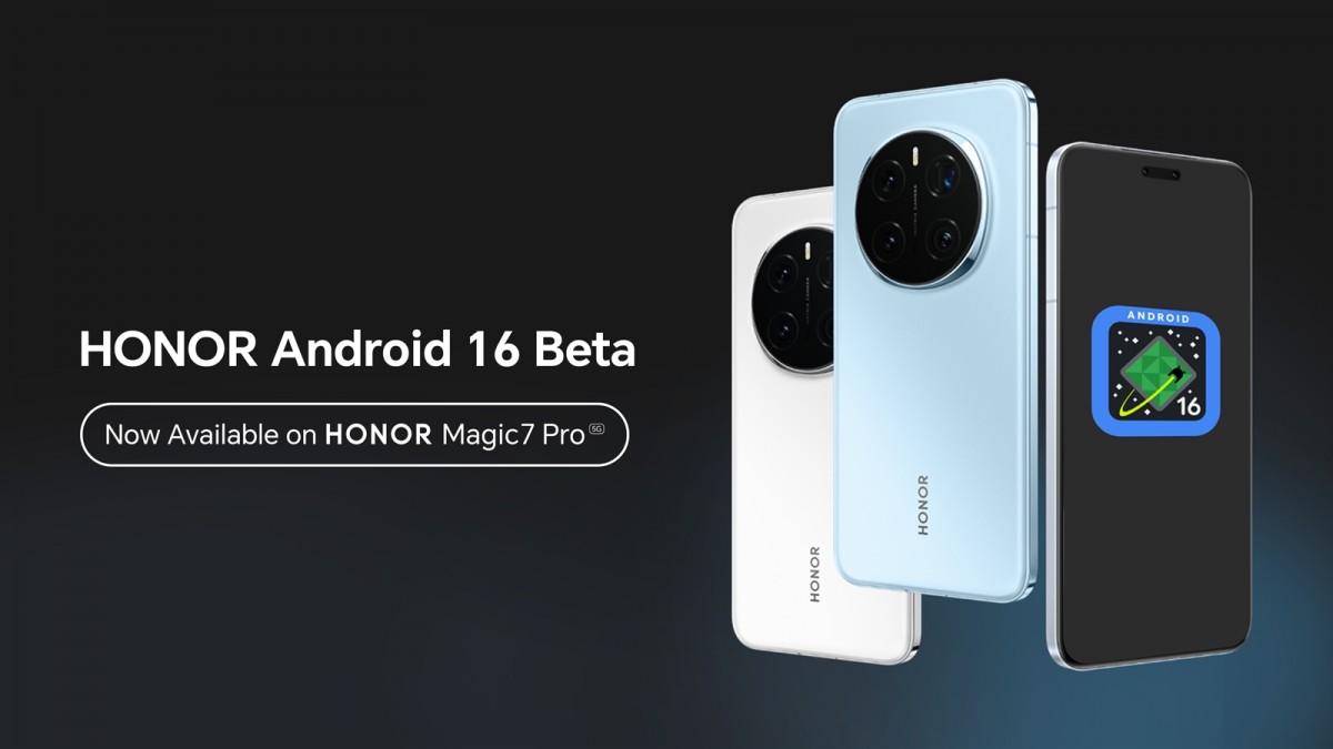 Honor Magic 7 Pro üçüncü Android 16 beta alıyor