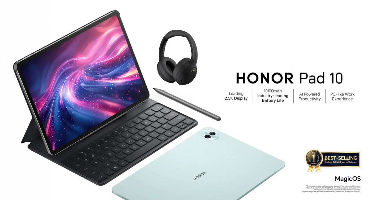 Honor Pad 10 is here with a big screen and big battery