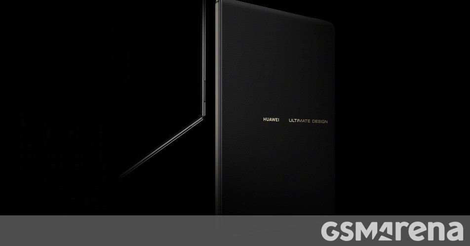 Huawei is launching a foldable screen laptop
