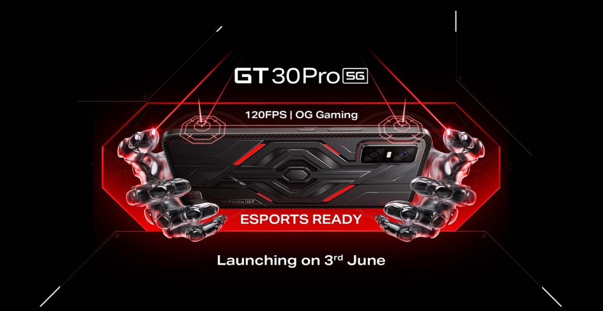 Infinix GT 30 Pro's India launch date announced