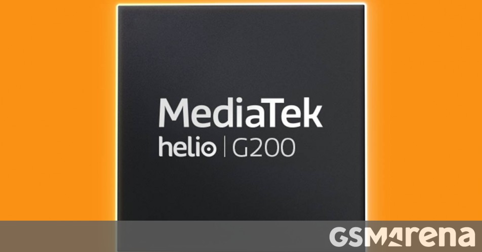 MediaTek unveils Helio G200 with slightly faster GPU and better HDR for videos