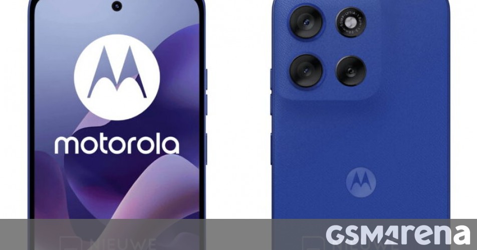 More Moto G56 renders leak showing three of its four colors