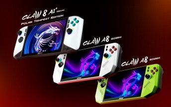 MSI announces new Claw models with Intel and AMD chips