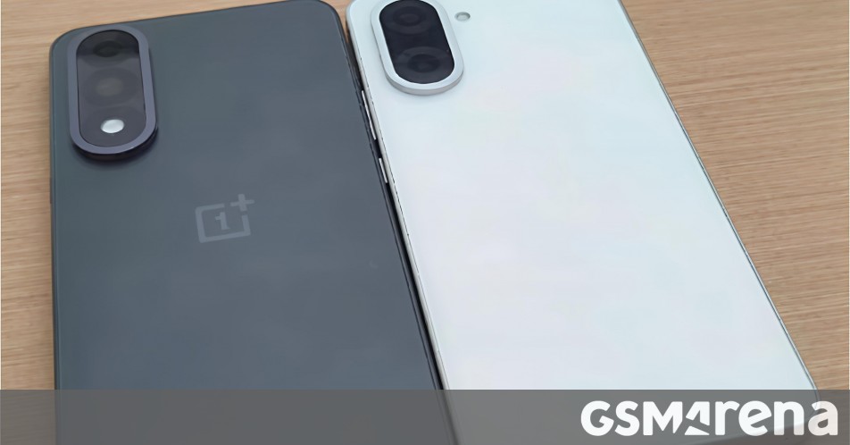OnePlus Ace 5 Racing and Ace 5 Ultra star in leaked live image