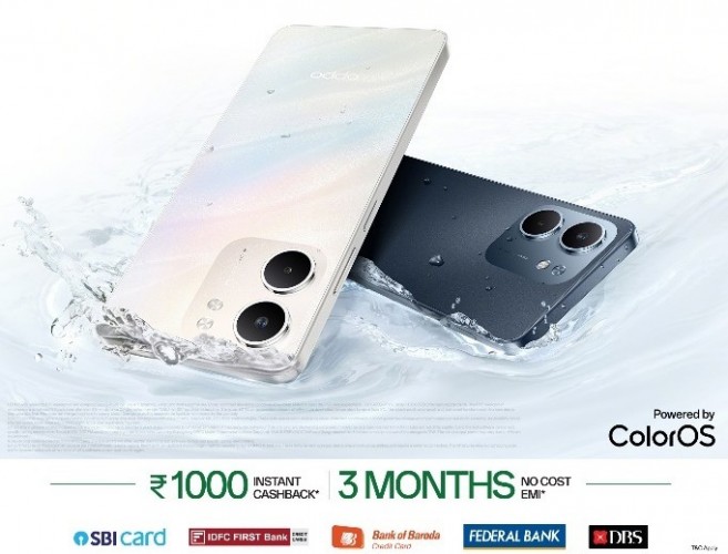 Oppo A5x 5G announced with Dimensity 6300, 6,000 mAh battery, and IP65 rating