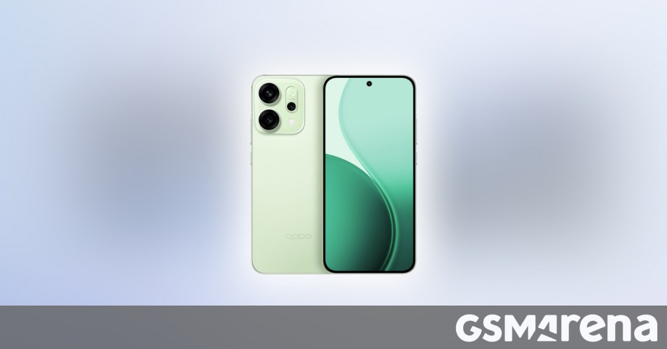 New Oppo Reno14 renders confirm refreshed camera design