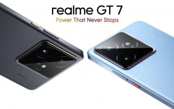 Realme GT 7 has a 7,000mAh battery with 120W charging 