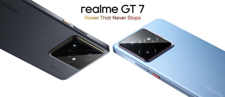 Realme GT 7 has a 7,000mAh battery with 120W charging - GSMArena.com news