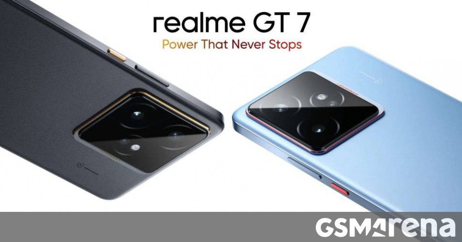 Realme GT 7 has a 7,000mAh battery with 120W charging