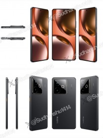 Realme GT 7T leaked renders