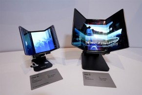 Samsung tri-fold display concepts: Flex S
