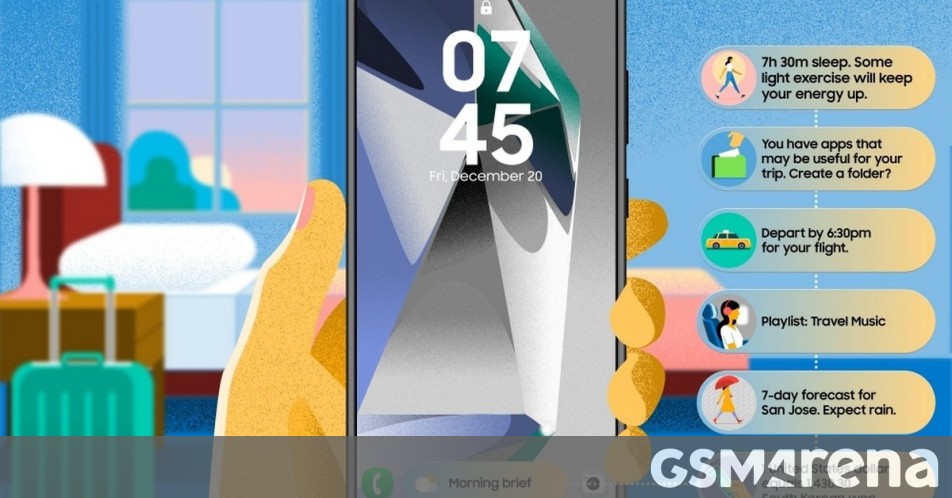 One UI 8 might give the Now Brief a voice