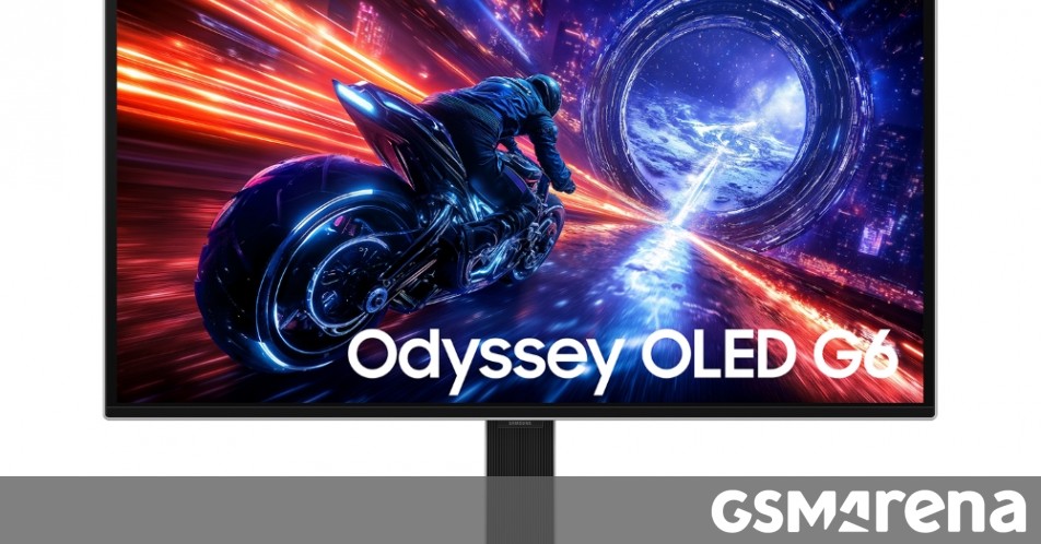 Samsung Odyssey OLED G6 gaming monitor with 500Hz refresh rate goes global