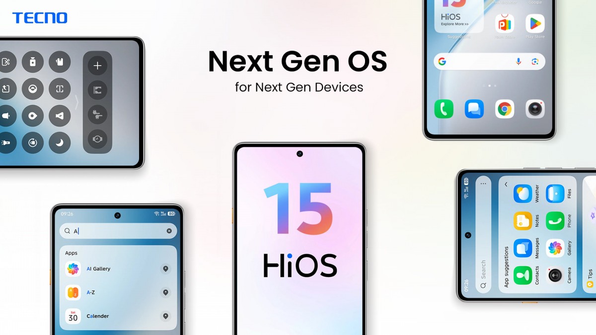 Tecno announces HiOS 15 with improved UI and new AI features