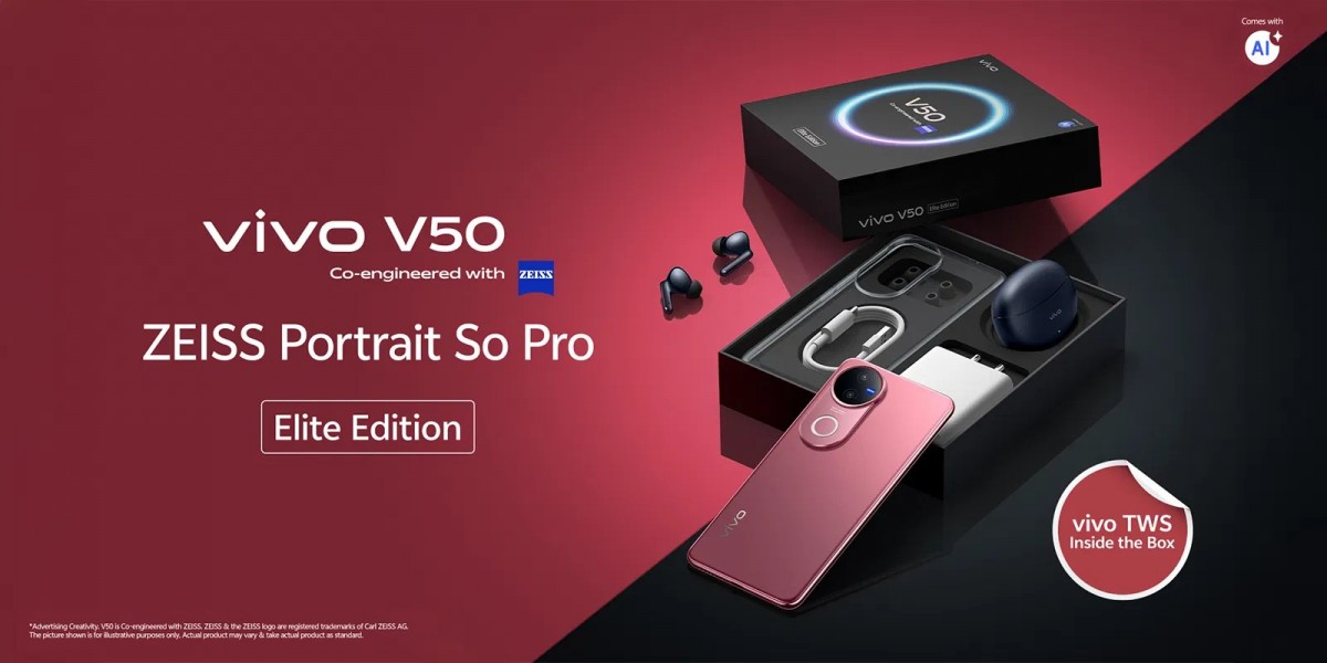 vivo V50 Elite Edition bundled with vivo TWS 3e buds launches in India