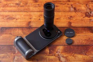 The teleconverter lens and photo case