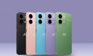 AI+ smartphones’ designs and colors officially revealed, launch postponed to July