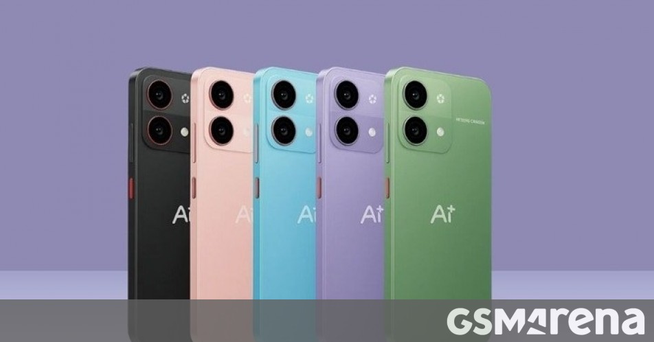 AI+ smartphones’ designs and colors officially revealed, launch postponed to July