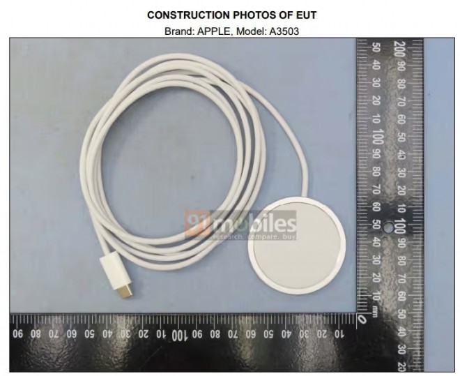 Apple A3503 (right) MagSafe charger