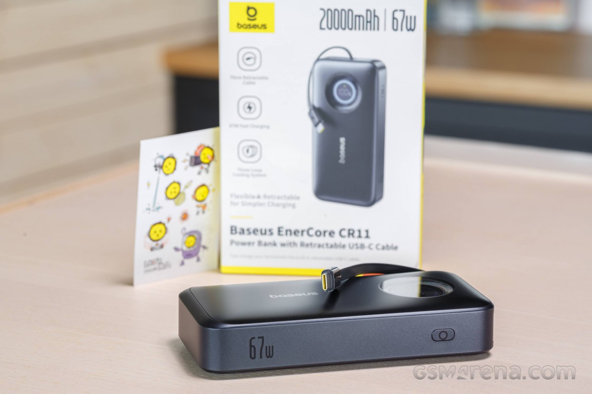 Baseus brings latest Enercore chargers and powerbanks with retractable USB-C cables
