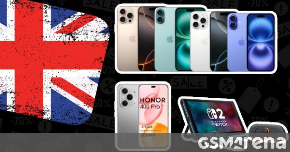 Deals: iPhone 16 and 15 series is £100 off, Honor 400 series comes with freebies