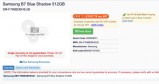 Listings from an Italian retailer