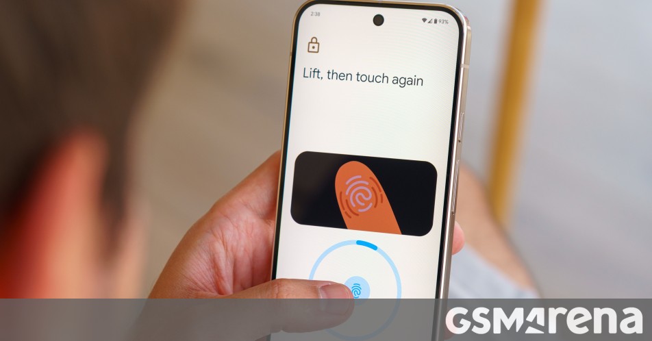 Google Pixel 10 series to come with an upgraded ultrasonic fingerprint scanner