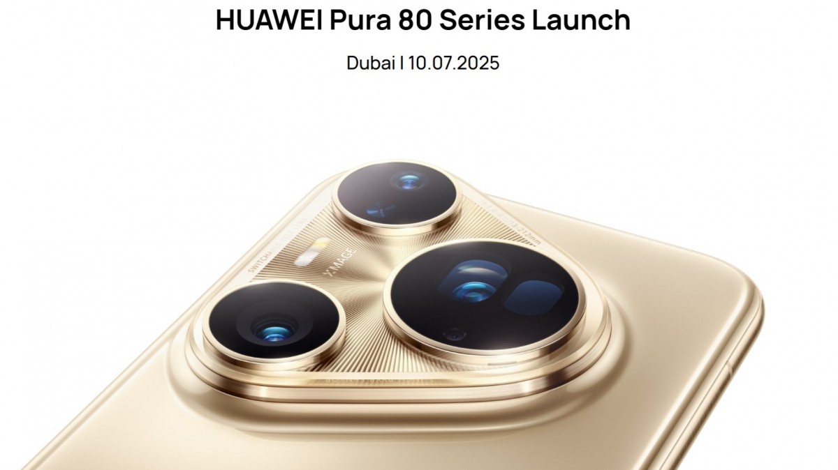 Huawei Pura 80 series' global launch date revealed