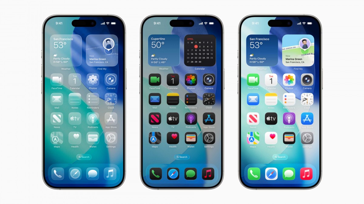 iOS 26 announced with new Liquid Glass design, updated Visual Intelligence and Games app