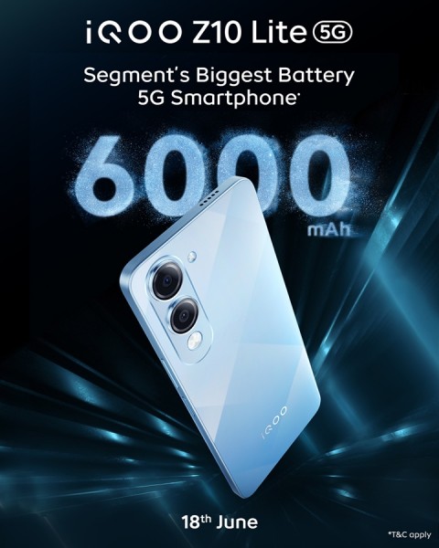 iQOO Z10 Lite's launch date, design, and price segment revealed