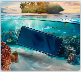 Alleged Moto G96 teaser images
