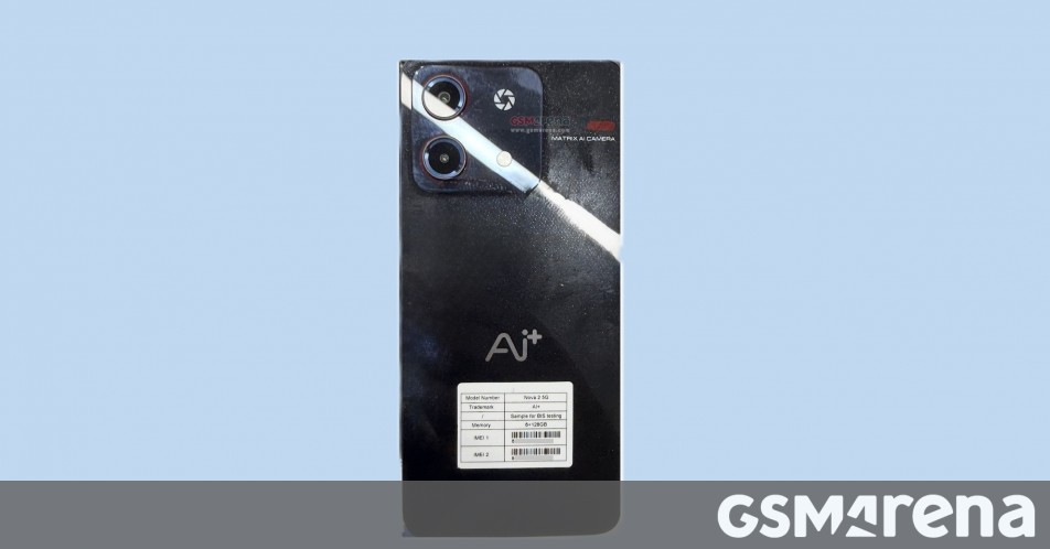 Exclusive: Here’s our first look at NxtQuantum’s AI+ Nova 2 5G smartphone