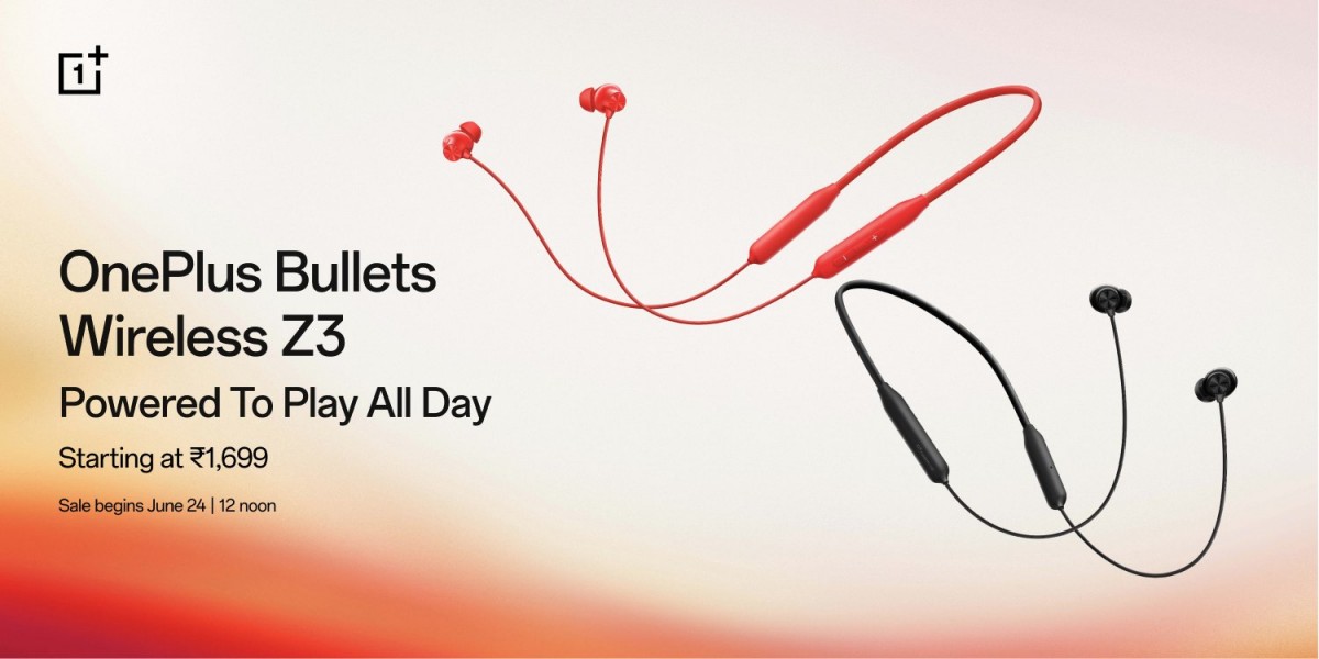 OnePlus launches Bullets Wireless Z3 wireless neckband in India