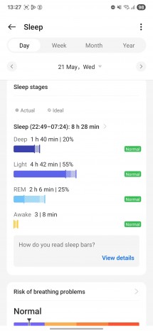 Sleep tracking