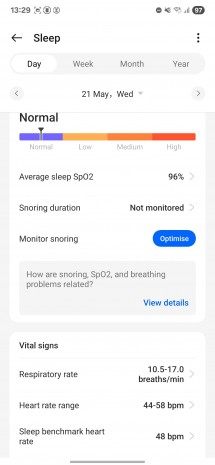 Sleep tracking
