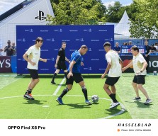 Oppo activation with Kaka, Cafu, Micah Richards, Esteban Cambiasso