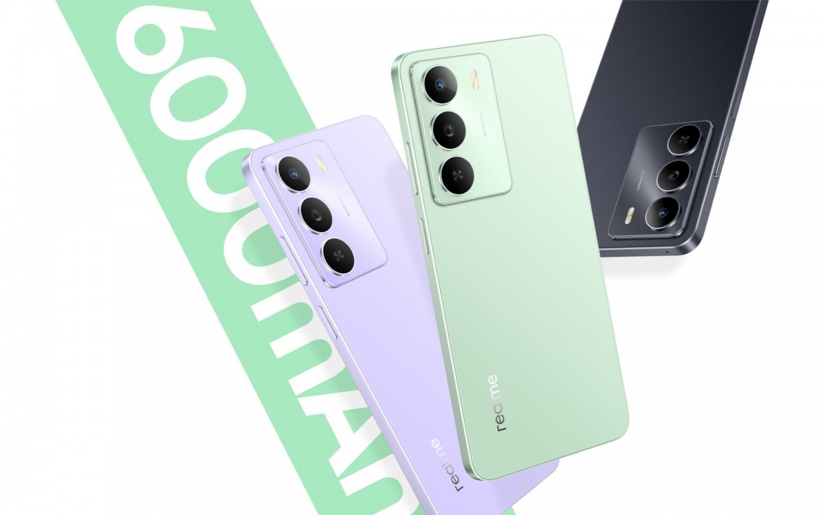 Realme C73 is official with a big battery and thin profile