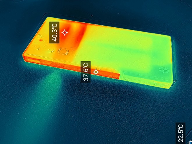RedMagic 10S Pro in thermal vision