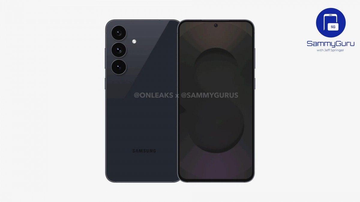 Samsung Galaxy S25 FE's design revealed through CAD-based renders