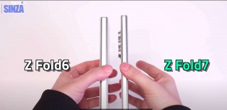 An impressively thinner new Galaxy Z Fold