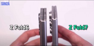 An impressively thinner new Galaxy Z Fold