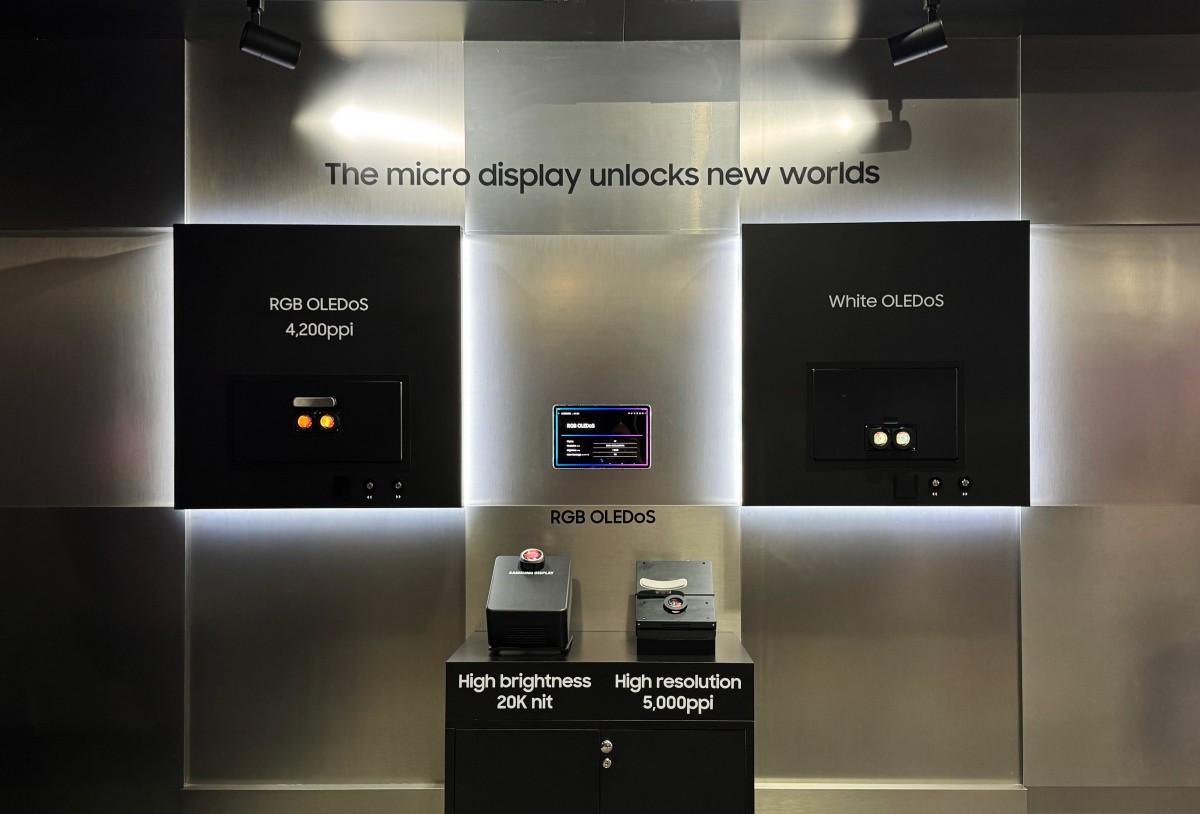 Samsung showcases a VR headset screen with 20,000 nits brightness along with other display tech