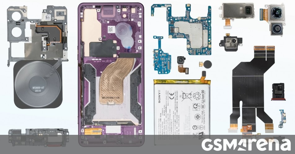 Sony Xperia 1 VII gets disassembled on video