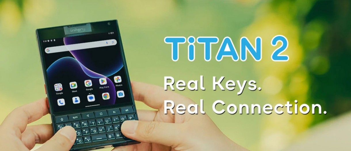 unihertz Titan 2 ブラック 本体 美品 - メルカリ unihertz Titan 2