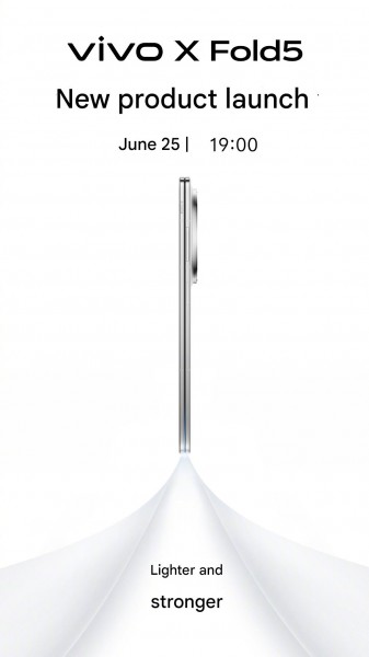 vivo X Fold5 is launching on June 2