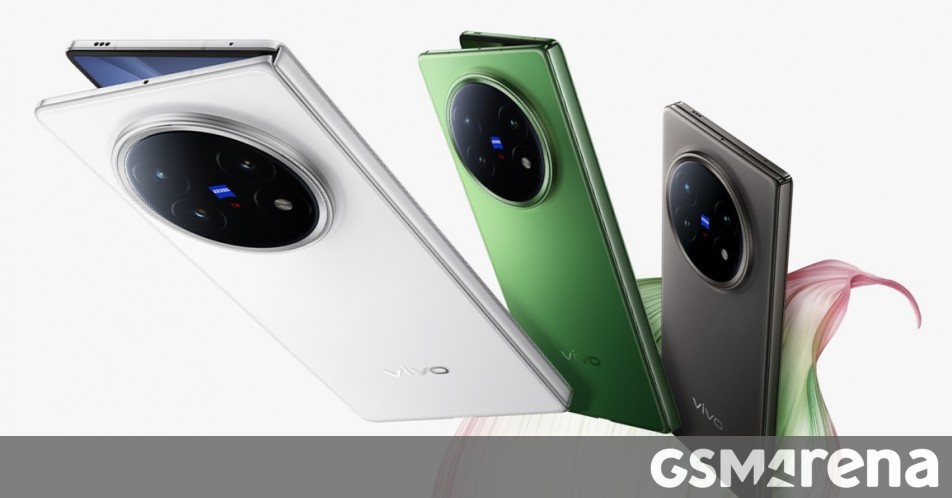vivo X Fold5 has the biggest battery (6,000mAh) and best protection (IP59+) of any foldable