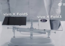 vivo X Fold5 (left) and X Fold3 (right)