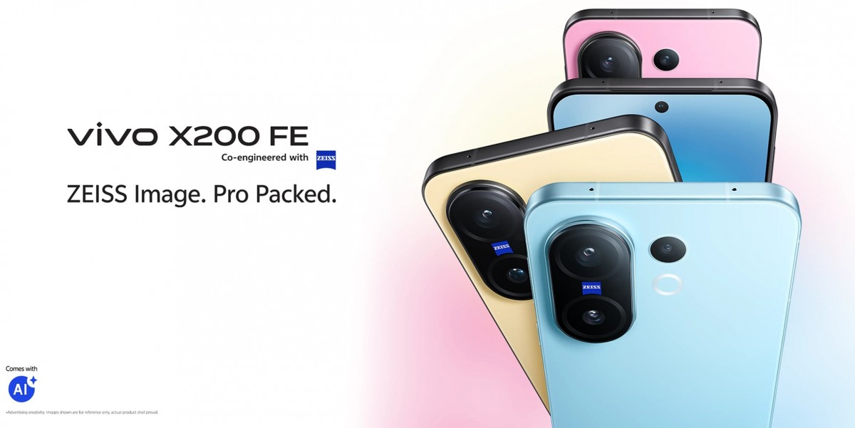 vivo X200 FE's battery and cameras detailed